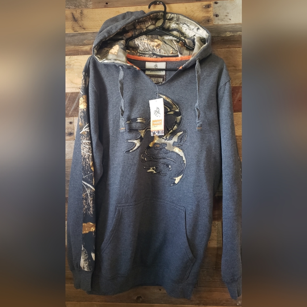 Legendary camo deer hoodie